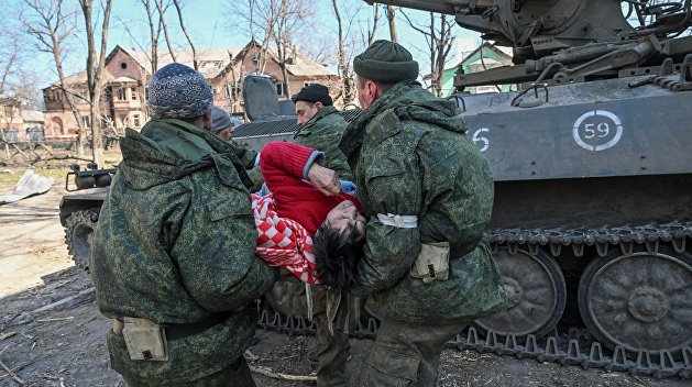 Бойцы ДНР эвакуировали 120 мирных жителей из домов близ мариупольского завода «Азовсталь»